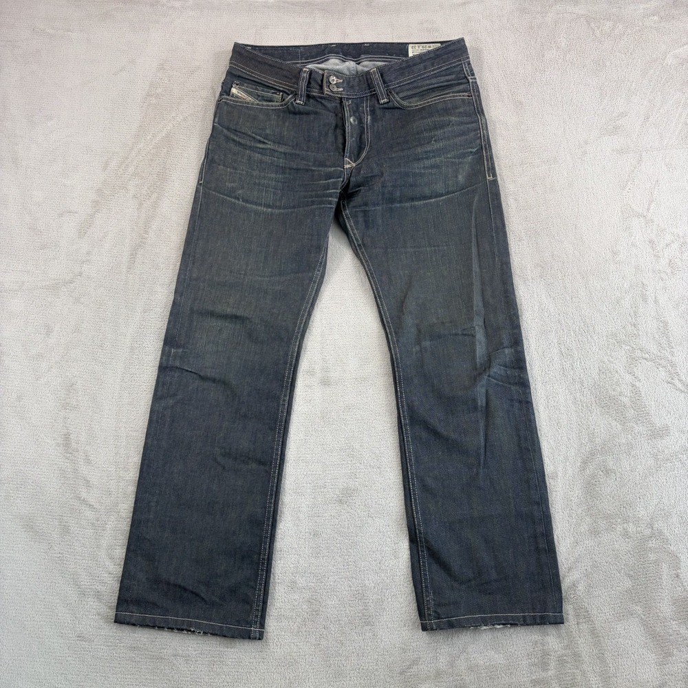 DIESEL Viker-R-Box Regular-Straight Jeans Grey 0088Z Wash Men 32x28.5 Tag‎ 29x32